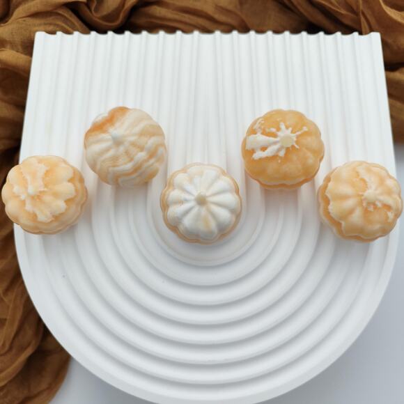 Orange Calcite Pumpkin Crystal Carving Creativity Crystals - Picture 3 of 7